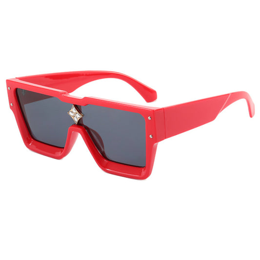 Hot girl sunglasses- red
