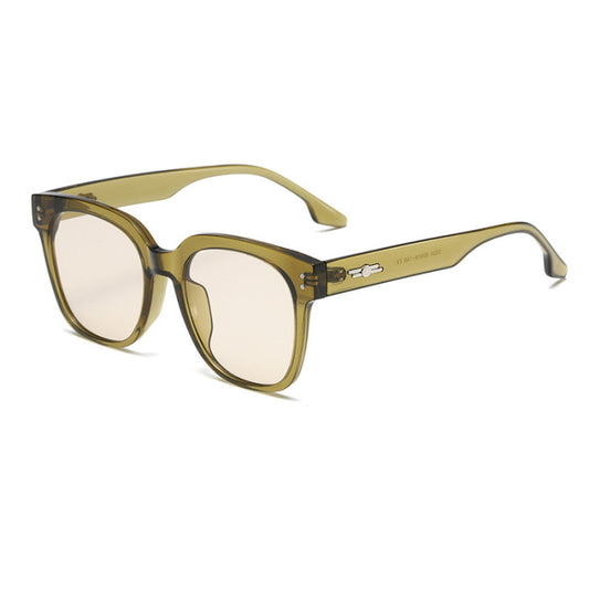 Olive Green frame eyewear glasses