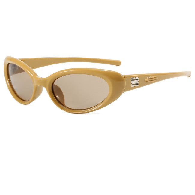 Girly sports sunglasses - gold