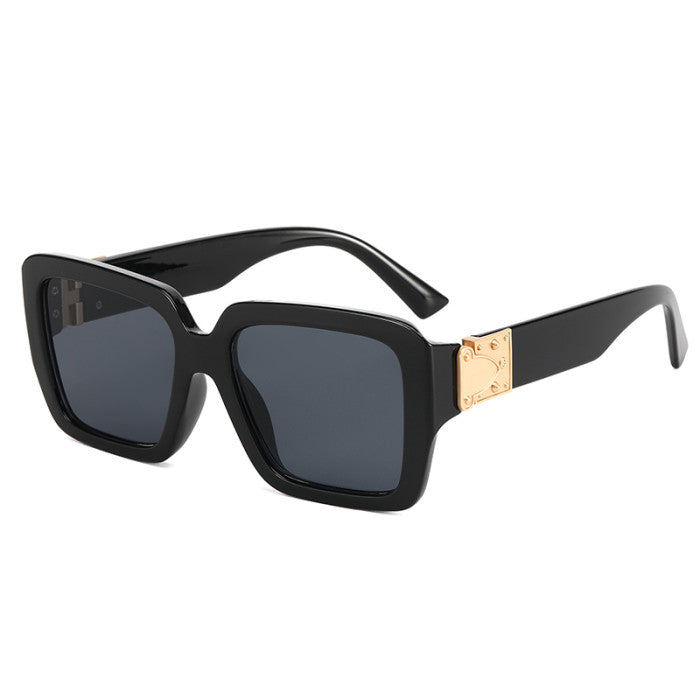 Fashion Square Sunglasses -black