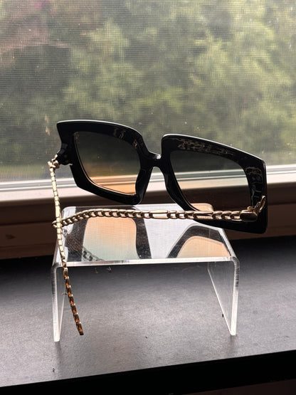 Petty girl sunglasses - black/three toned